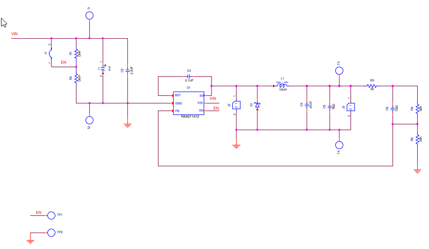 Schematic - Renesas Electronics RTKA211412DE0000BU Evaluation Board